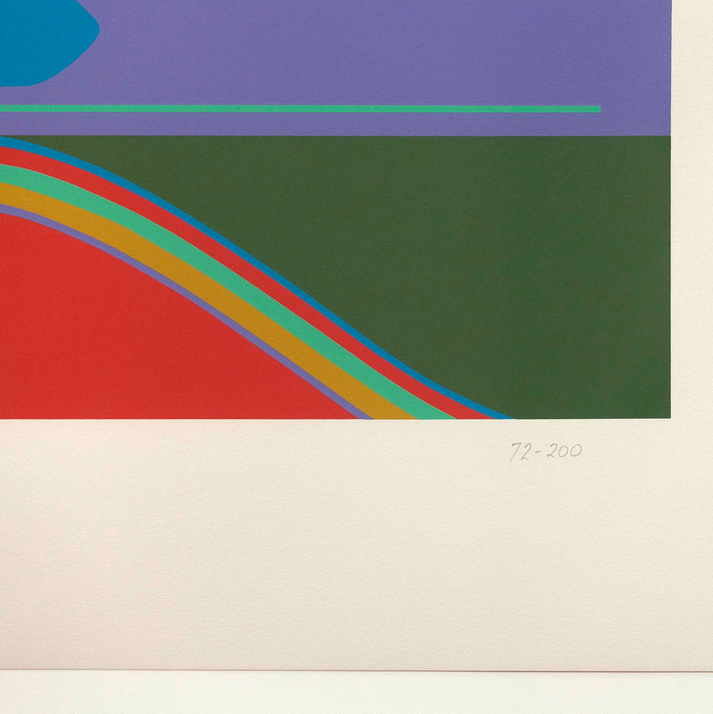 HAROLD TOWN "CANDY JUGGLER" 1971 SERIGRAPH