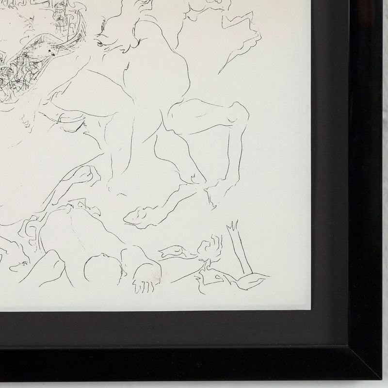 HAROLD TOWN "WARRIOR BEING HAULED FROM HORSE”, 1958