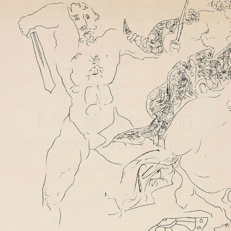 Harold Town 1950s prints Caviar20 Warrior