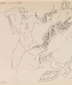 Harold Town 1950s prints Caviar20 Warrior