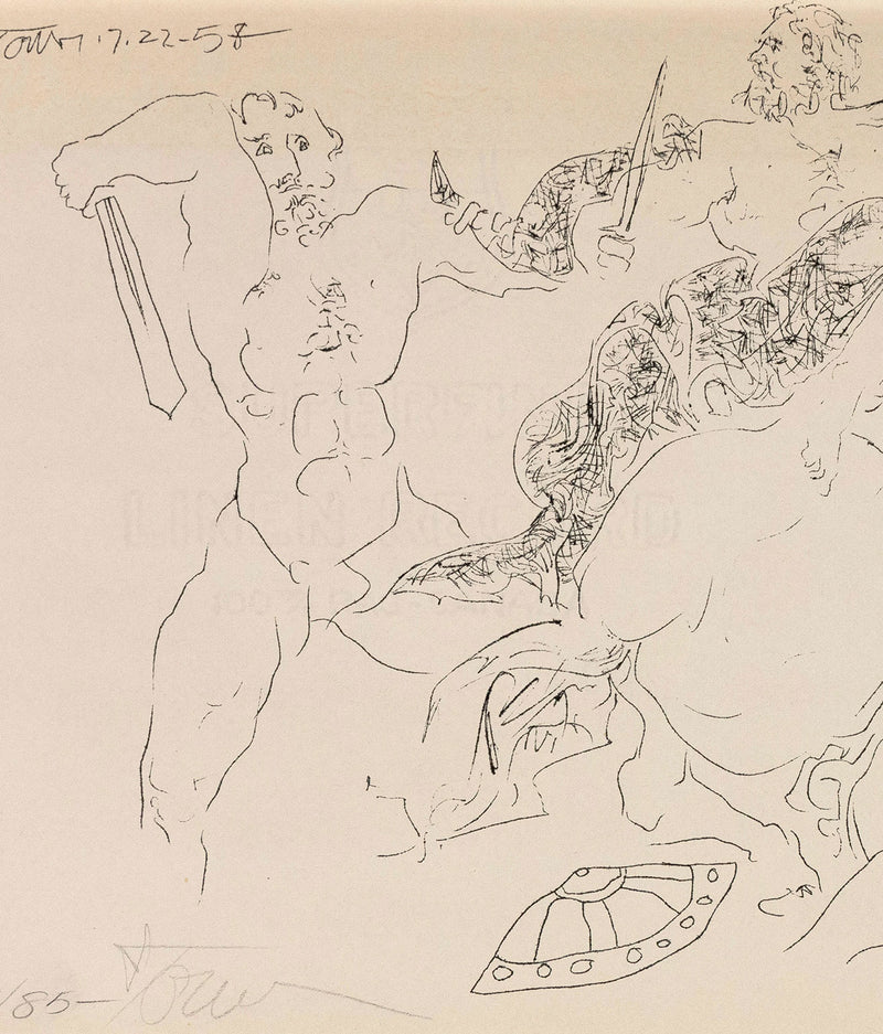 Harold Town 1950s prints Caviar20 Warrior