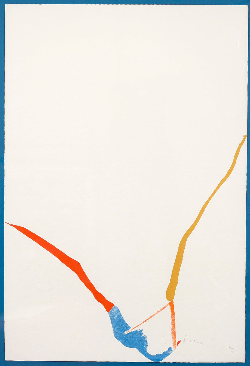 Helen Frankenthaler prints Caviar20 Red Lines