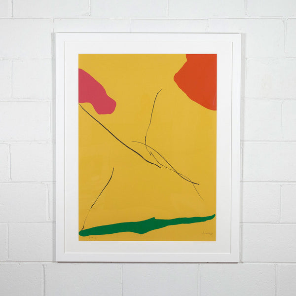 Helen Frankenthaler screenprint Spoleto 1972 Caviar20