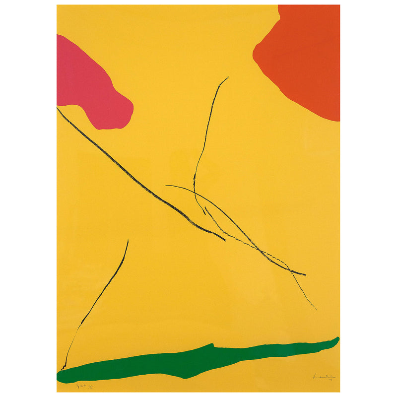 Helen Frankenthaler screenprint Spoleto 1972 Caviar20