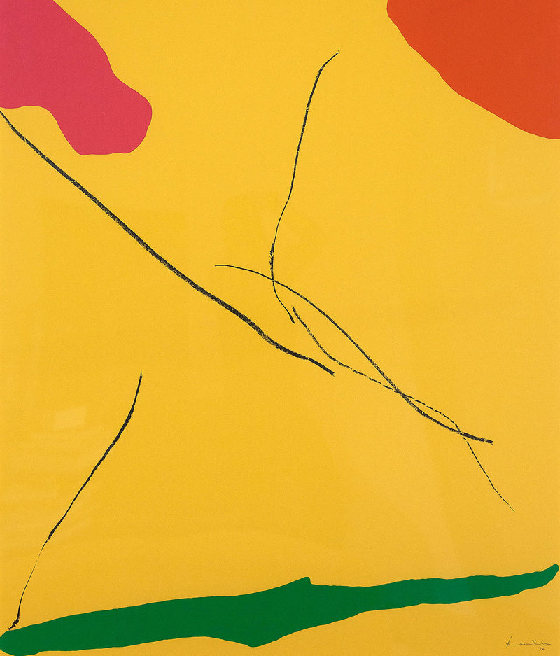 Helen Frankenthaler screenprint Spoleto 1972 Caviar20