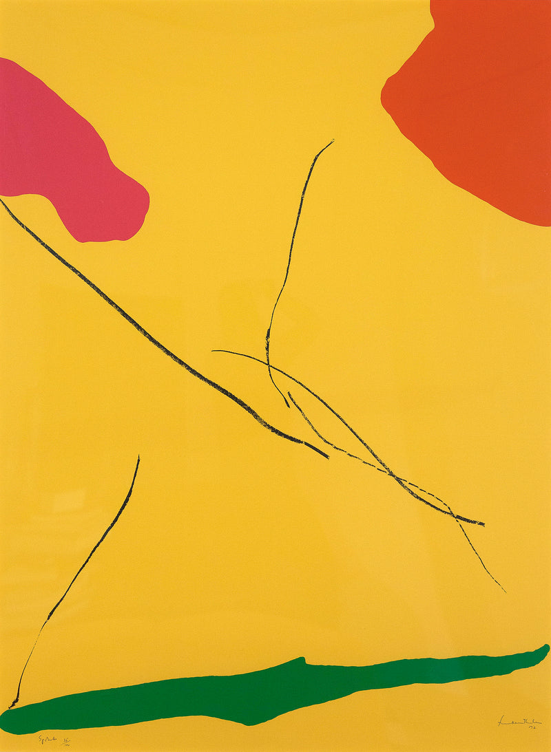 Helen Frankenthaler screenprint Spoleto 1972 Caviar20