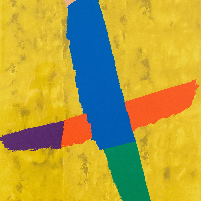 Jack Bush, Cross Over, Serigraph, 1974, Caviar20