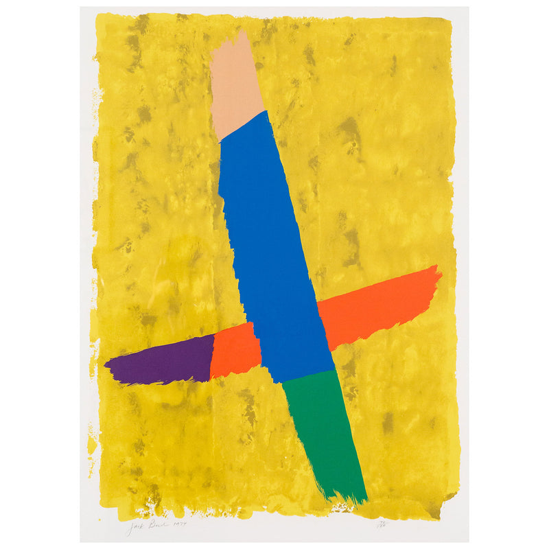 Jack Bush, Cross Over, Serigraph, 1974, Caviar20