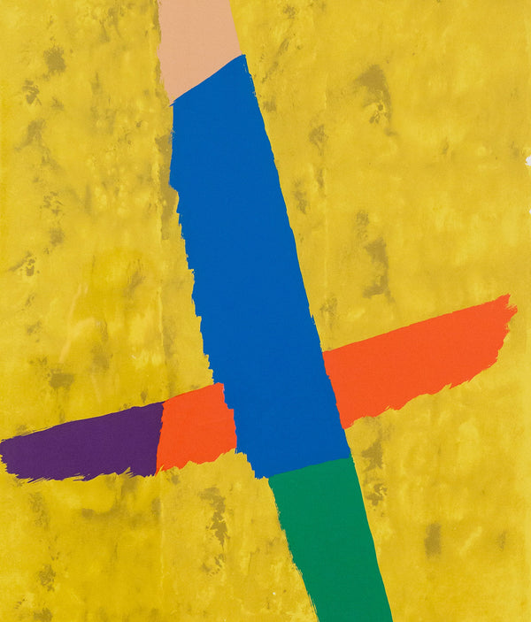 Jack Bush, Cross Over, Serigraph, 1974, Caviar20