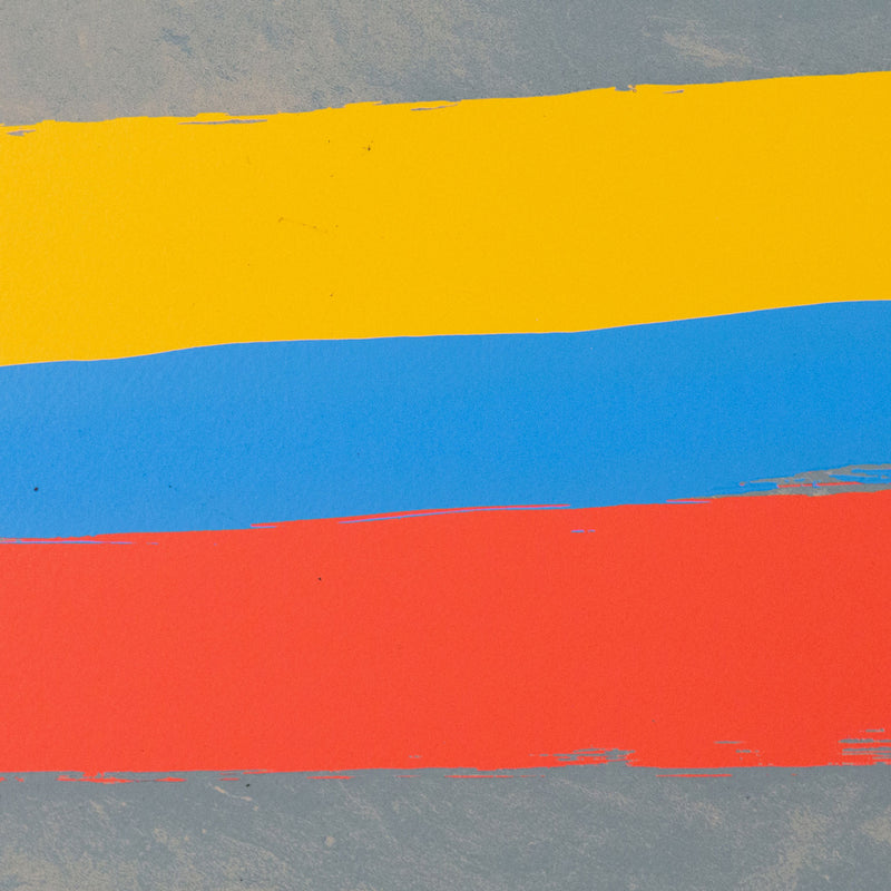 1971 Serigraph print by iconic Canadian color field artist, Jack Bush.
