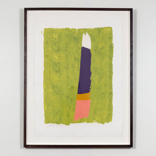 Jack Bush, Purple Thrust, Serigraph, 1974