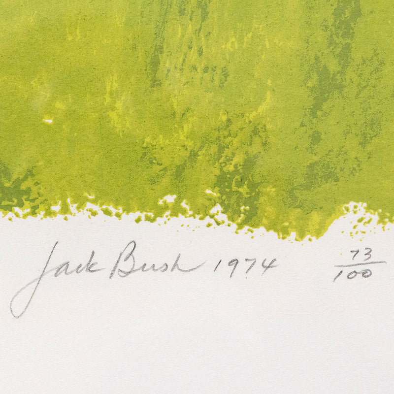 Jack Bush, Purple Thrust, Serigraph, 1974