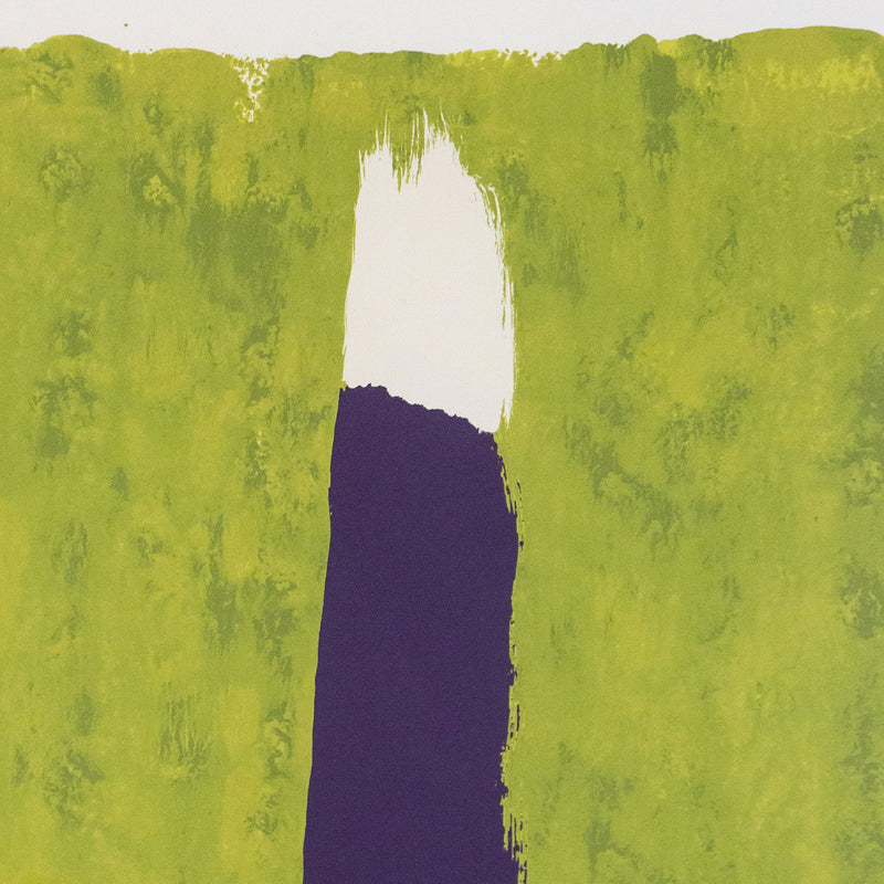 Jack Bush, Purple Thrust, Serigraph, 1974