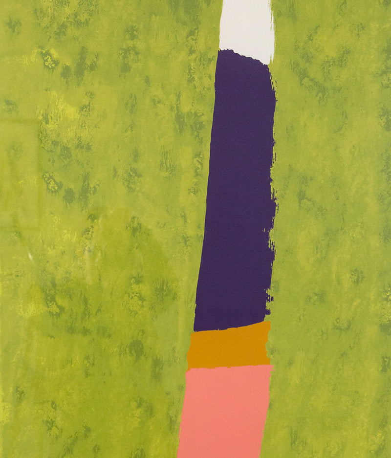 Jack Bush, Purple Thrust, Serigraph, 1974