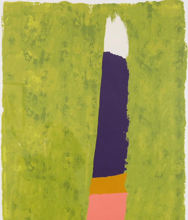 Jack Bush, Purple Thrust, Serigraph, 1974
