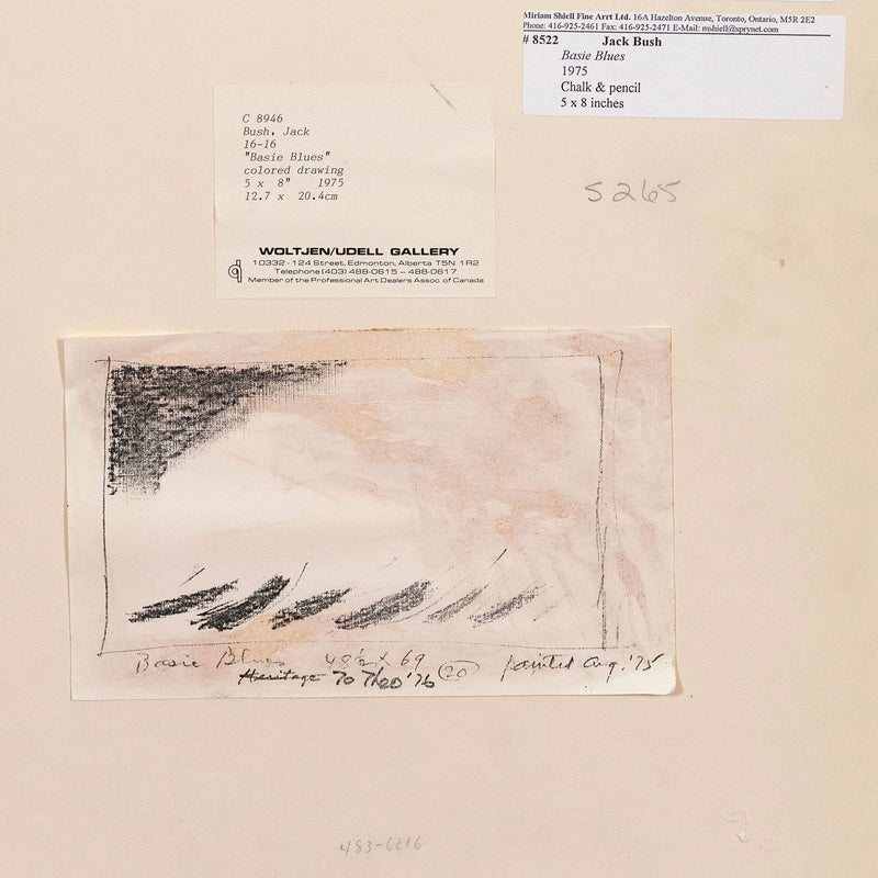 Jack Bush Sketch 1975 Caviar20