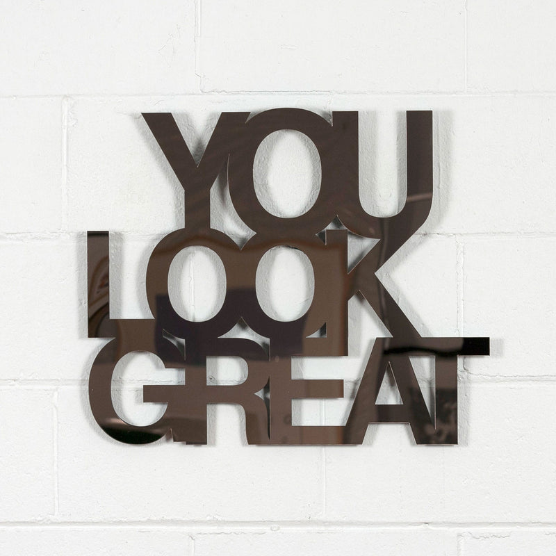 JADE RUDE "YOU LOOK GREAT" SCULPTURE BRONZE, 2017