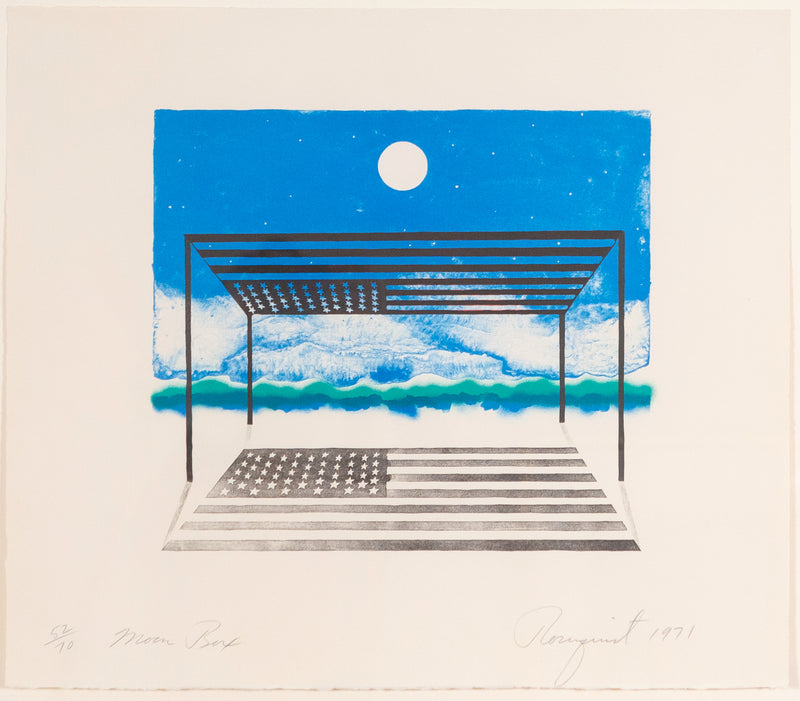 James Rosenquist, Moon Box, Lithograph, 1971