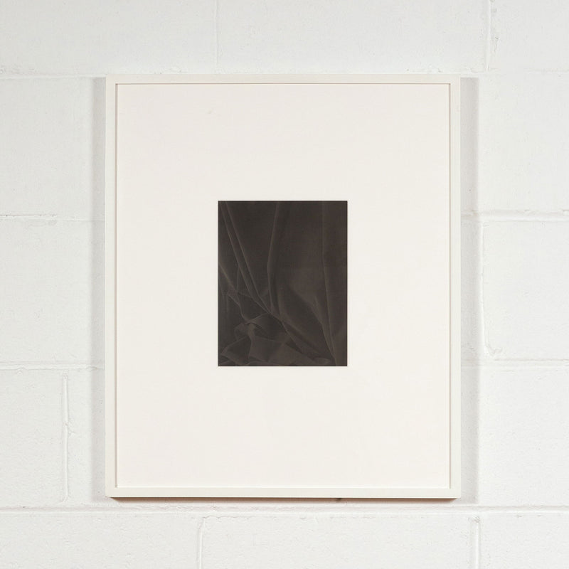 James Welling, Untitled, 1981, Platinum palladium print, Caviar20 Prints, In A Dream Portfolio, displayed and framed with white brick wall