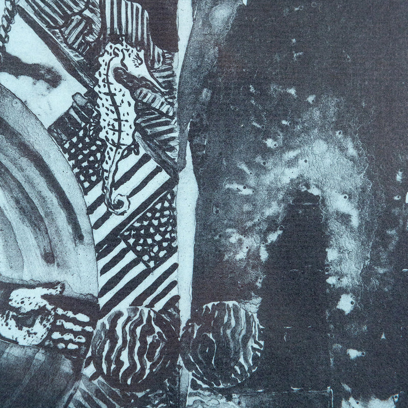 Jasper Johns, Summer Blue, Lithograph, 1991, Caviar20,  Caviar20 prints