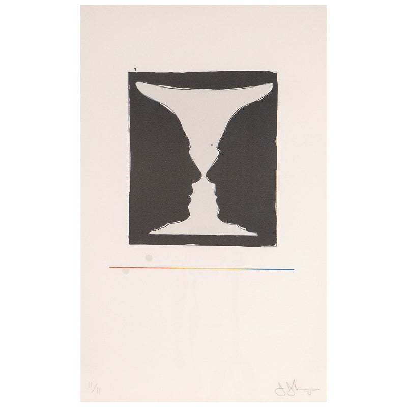 Jasper Johns, Cup 2 Picasso, Offset lithograph on wove paper, 1973, Caviar20, American Post-War Art