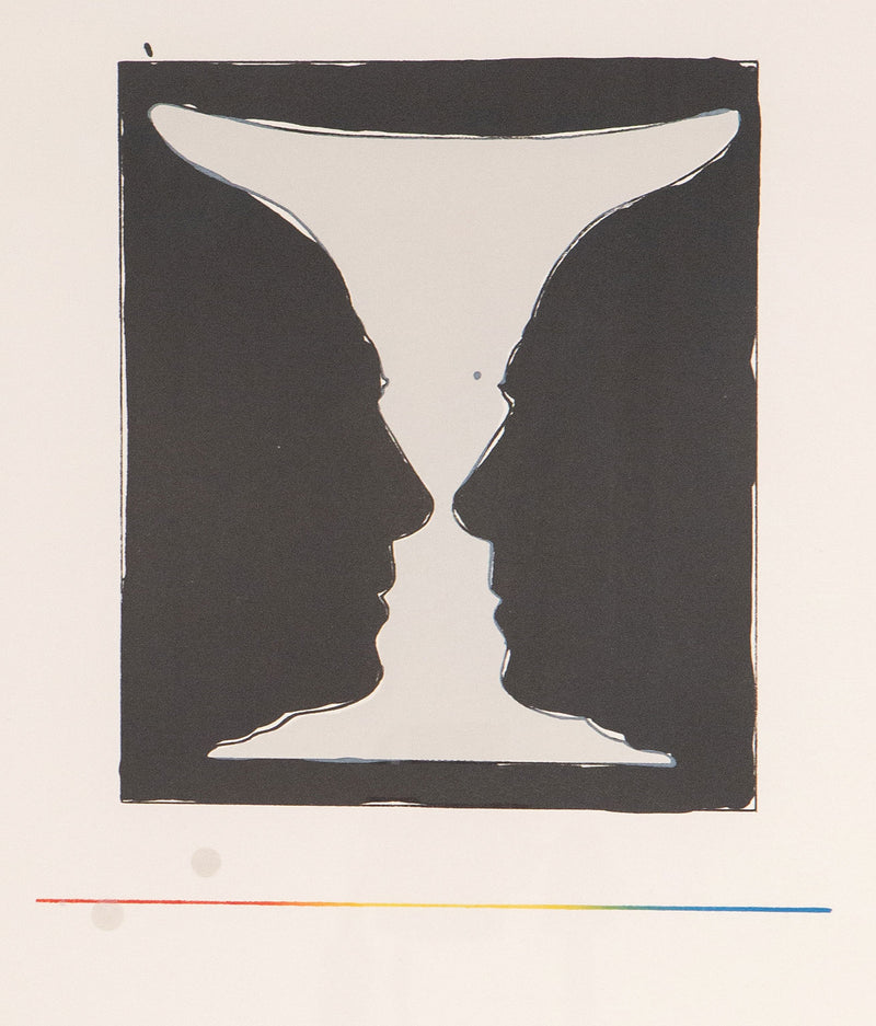 Jasper Johns, Cup 2 Picasso, Offset lithograph on wove paper, 1973, Caviar20, American Post-War Art