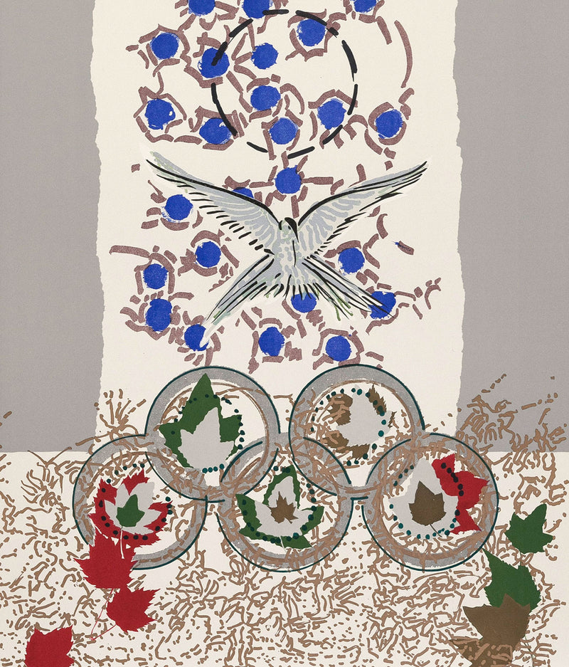 Riopelle prints Caviar20 Dove of Peace 1988