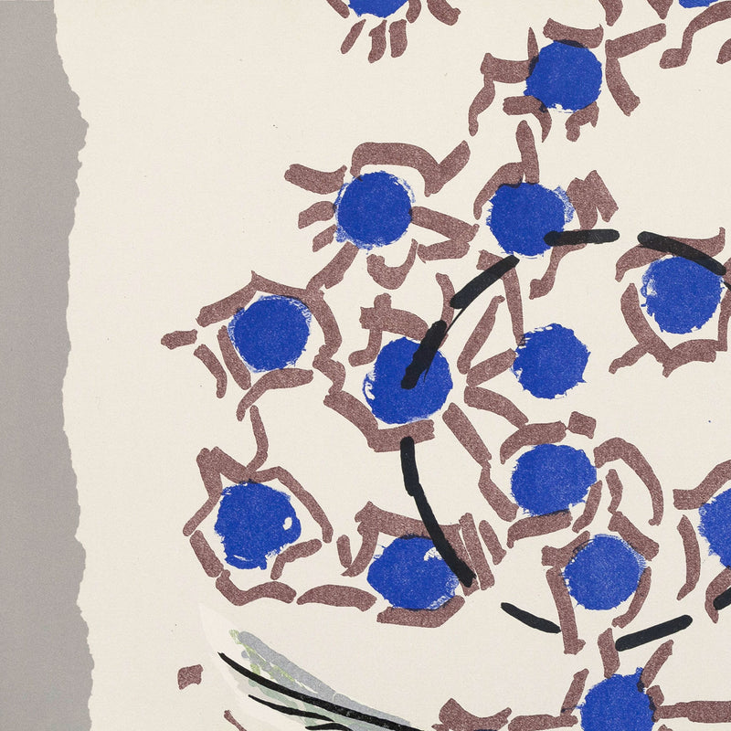RIOPELLE "DOVE OF PEACE" SILKSCREEN, 1988