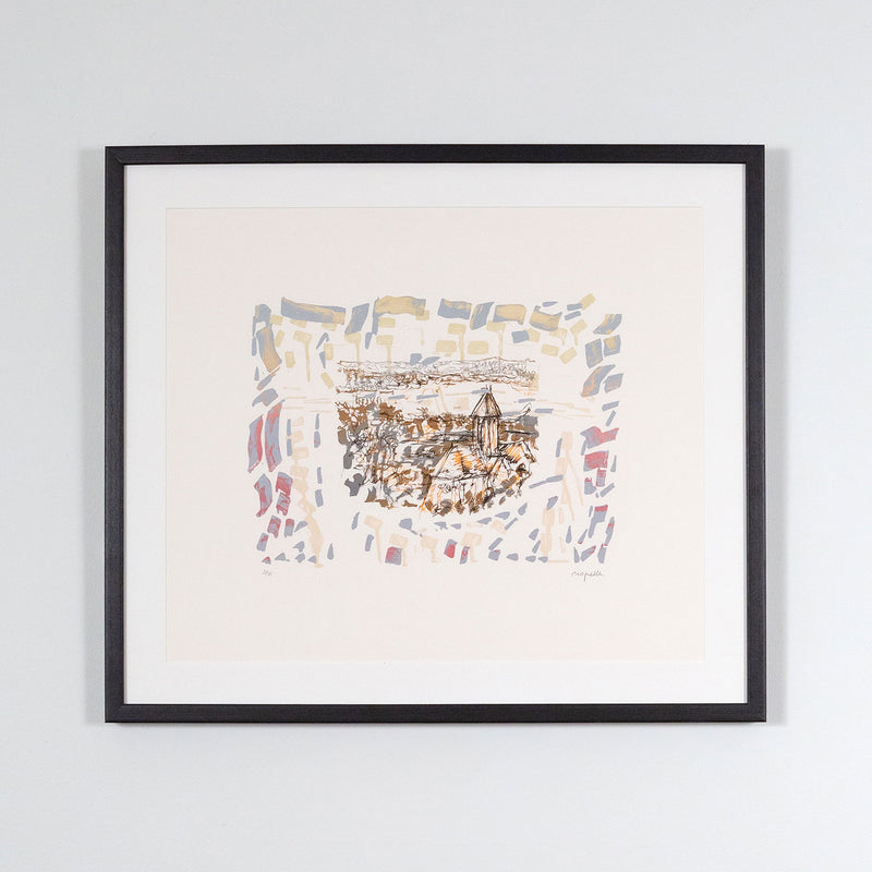 Jean-Paul Riopelle, Midi à Vétheuil, Lithograph, 1985, Caviar20