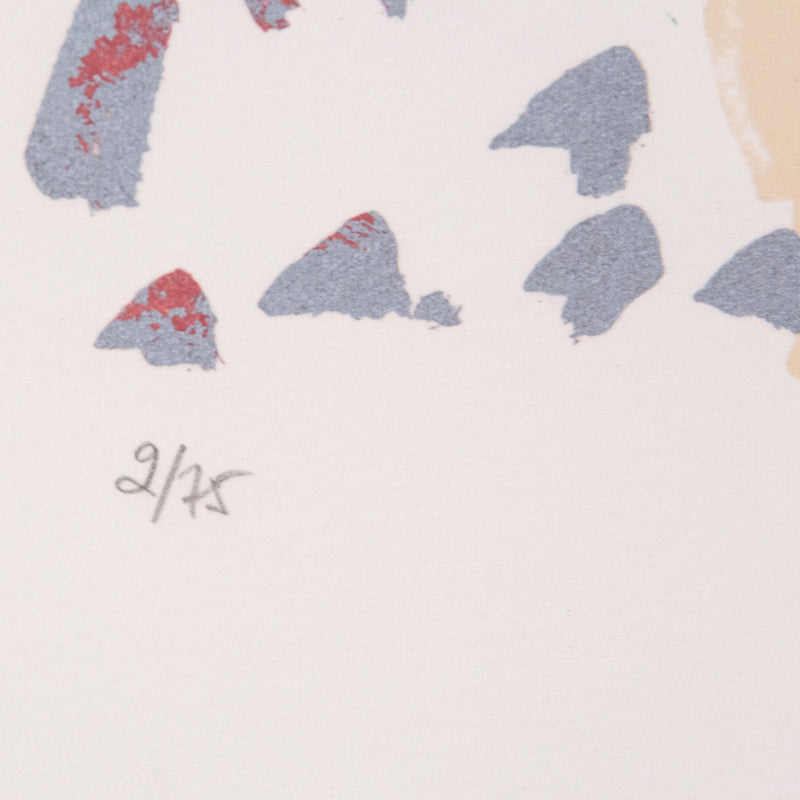 Jean-Paul Riopelle, Midi à Vétheuil, Lithograph, 1985, Caviar20