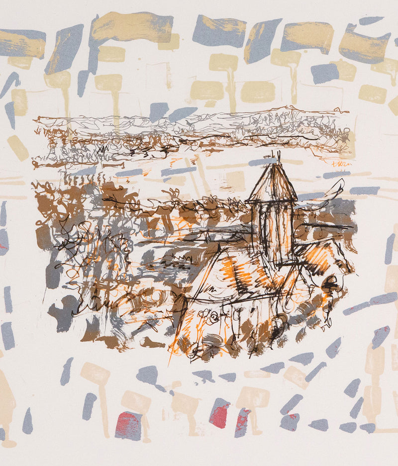 Jean-Paul Riopelle, Midi à Vétheuil, Lithograph, 1985, Caviar20