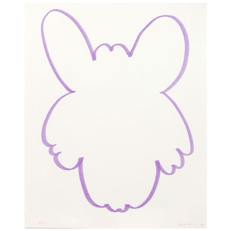 JEFF KOONS "PURPLE FUN" LITHO, 1998