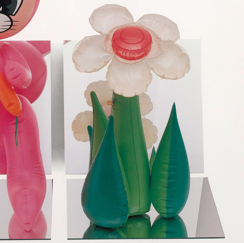 JEFF KOONS "INFLATALBE FLOWER & BUNNY" LITHO, 1995