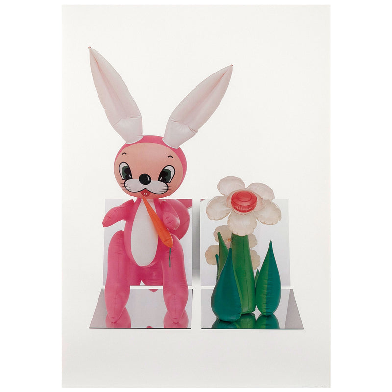 Jeff Koons Inflatable Bunny Flower Caviar20 prints