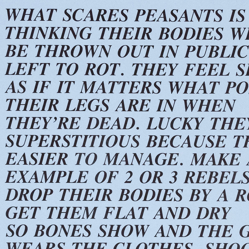  Jenny Holzer, American Art, "Inflammatory Essay" (from Documenta 1982)  Offset lithograph  17”H 17”W  Very good condition  Detailed condition report by request 