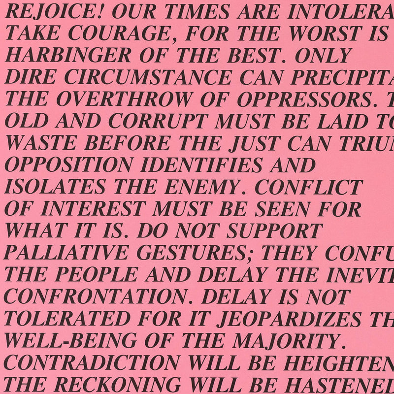 Jenny Holzer Inflammatory Essay Caviar20