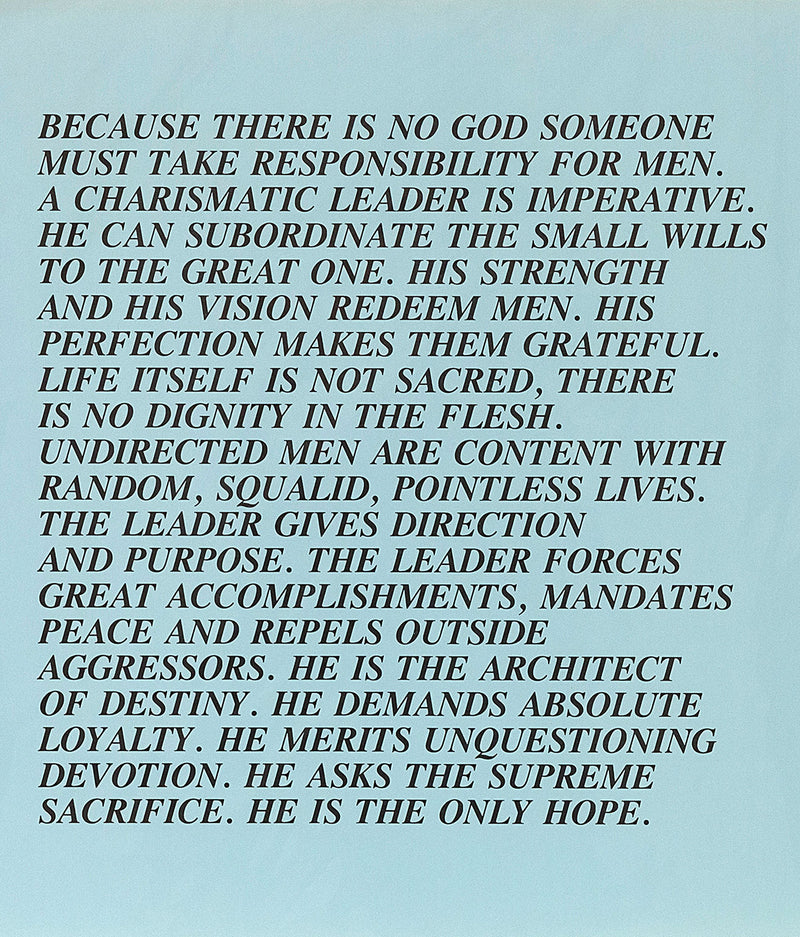 Jenny Holzer Inflammatory Essay Caviar20