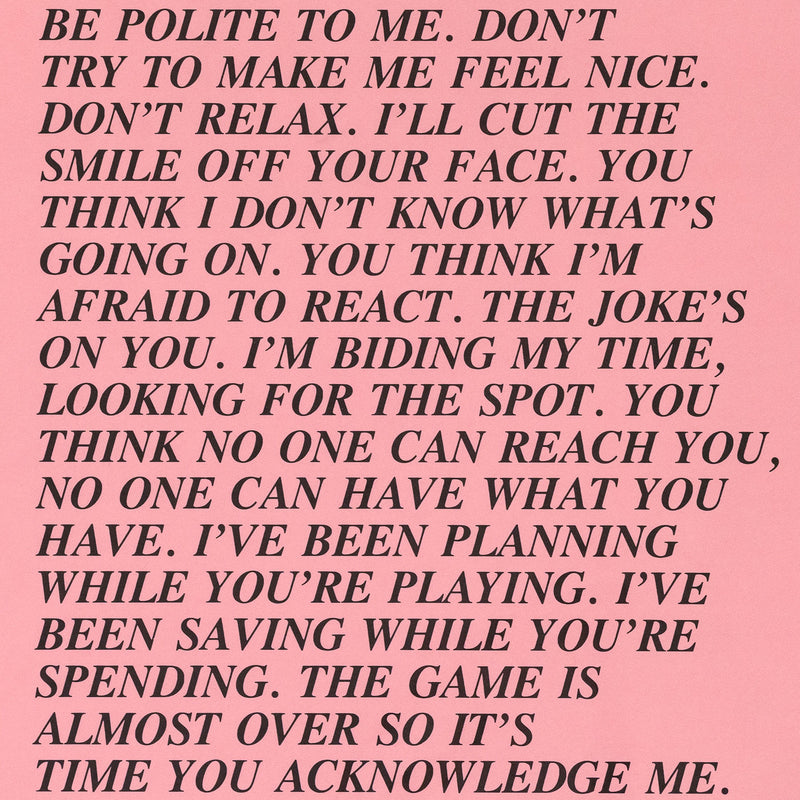 Jenny Holzer Inflammatory Essay Caviar20