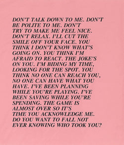 Jenny Holzer Inflammatory Essay Caviar20