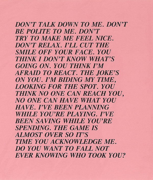 Jenny Holzer Inflammatory Essay Caviar20