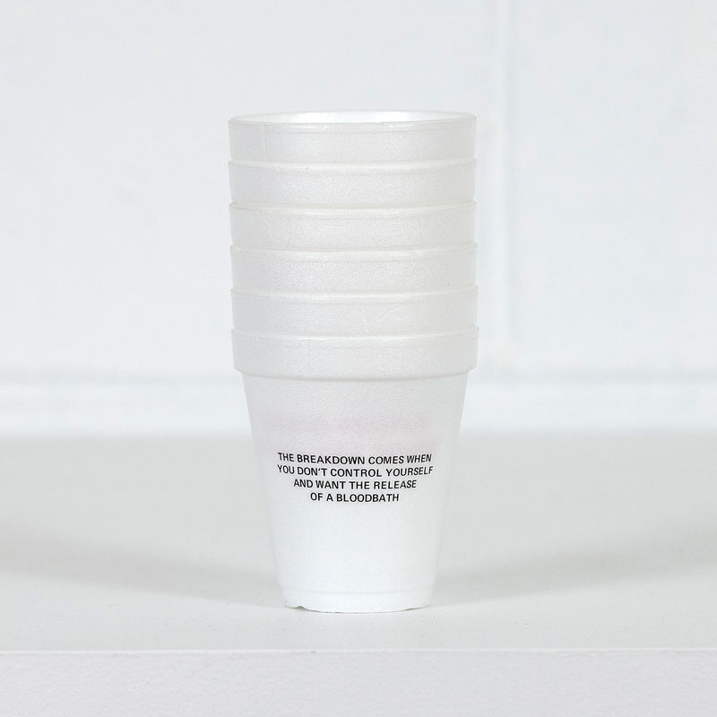 Jenny Holzer Survival Cups 1983 Caviar20