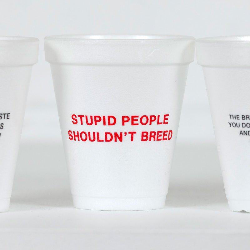 Jenny Holzer Survival Cups 1983 Caviar20