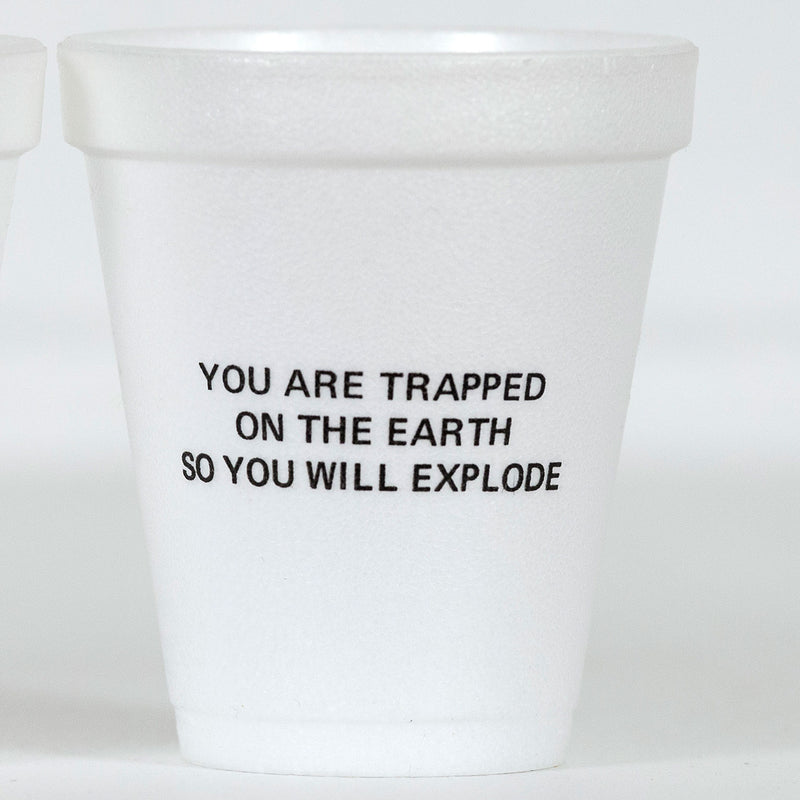 Jenny Holzer Survival Cups 1983 Caviar20