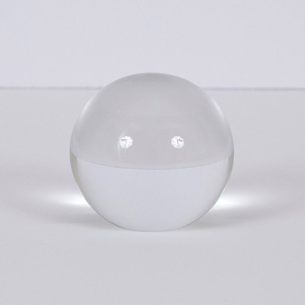Jenny Holzer, The Future Is Stupid, Etched glass globe , 2000, Caviar20