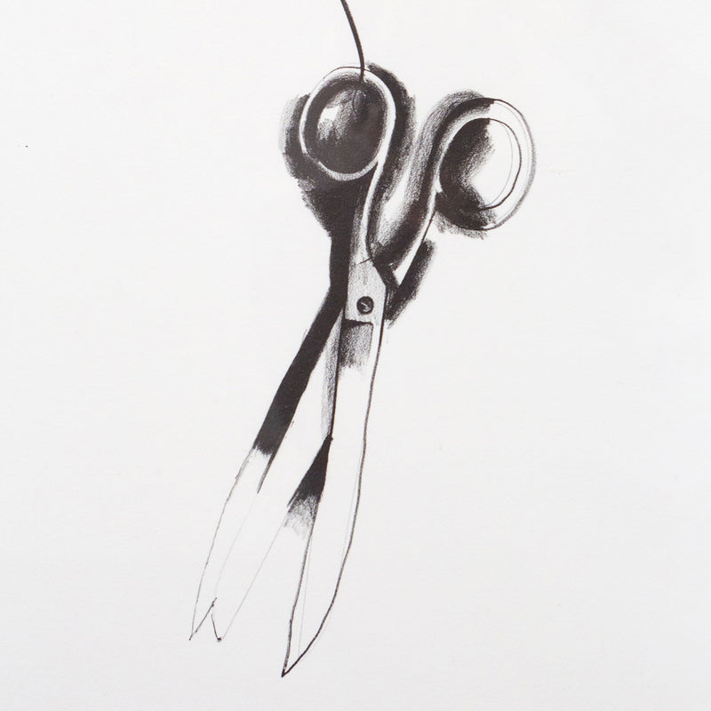 JIM DINE "RAINBOW SCISSORS" LITHO, 1969