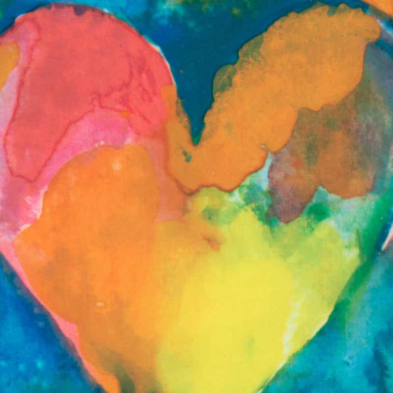 JIM DINE "HEART II" LITHOGRAPH, 1970
