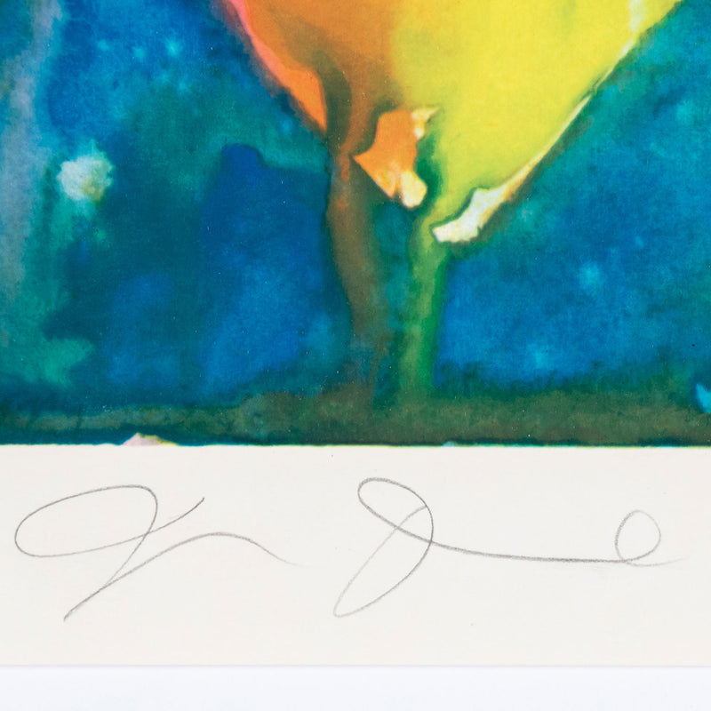 JIM DINE "HEART II" LITHOGRAPH, 1970