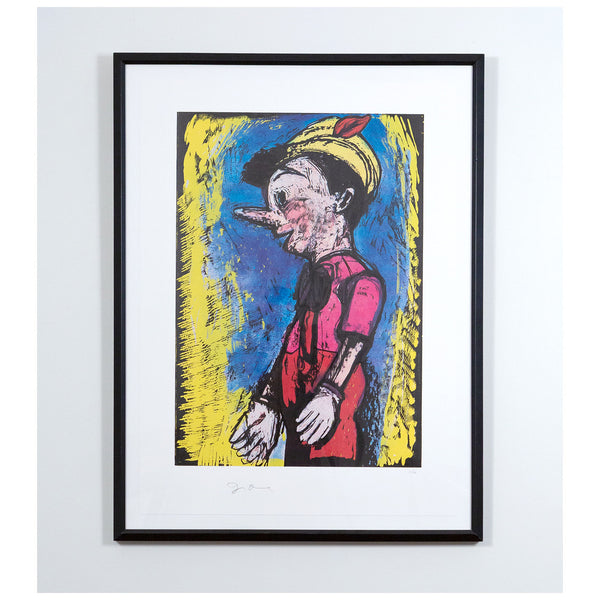 Jim Dine, Pinnochio, Screenprint, 2008, Caviar20
