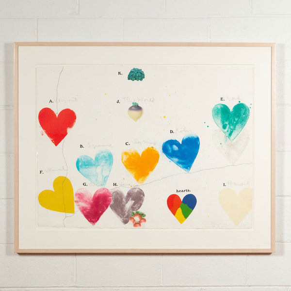 Jim Dine, The World, Lithograph, 1971, Caviar20 prints