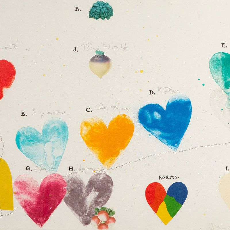 Jim Dine, The World, Lithograph, 1971, Caviar20 prints